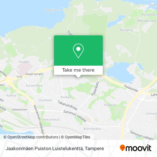 Jaakonmäen Puiston Luistelukenttä map