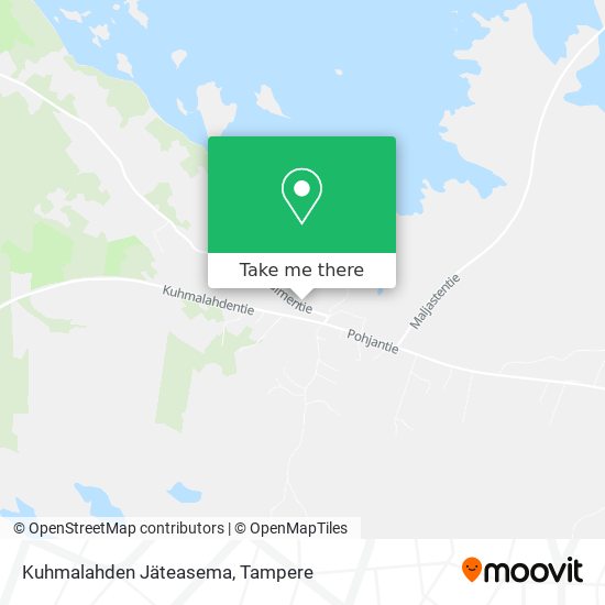 Kuhmalahden Jäteasema map