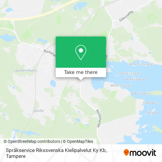 Språkservice Rikssvenska Kielipalvelut Ky Kb map