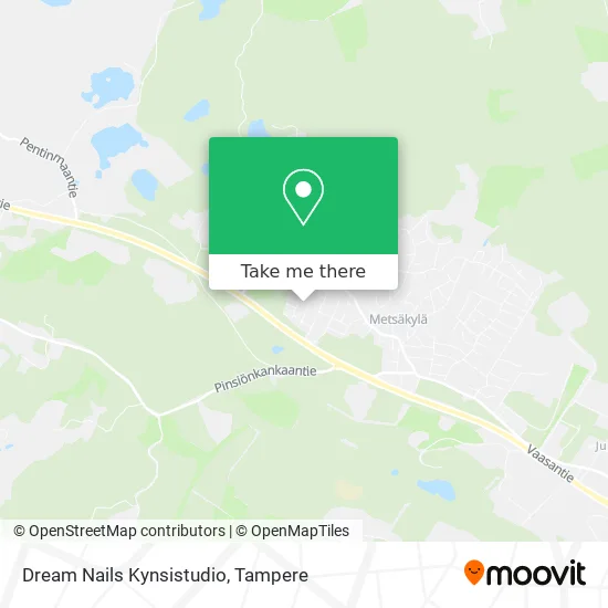 Dream Nails Kynsistudio map