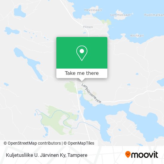 Kuljetusliike U. Järvinen Ky map