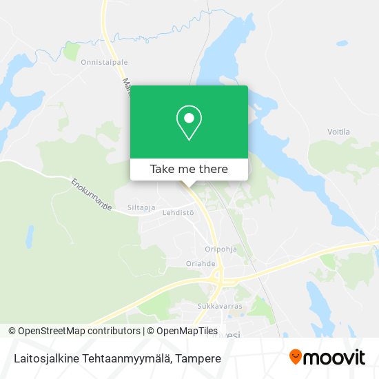 Laitosjalkine Tehtaanmyymälä map