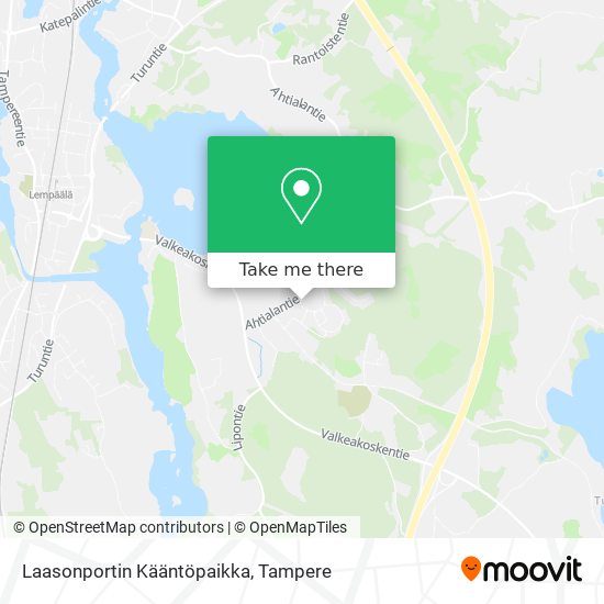Laasonportin Kääntöpaikka map