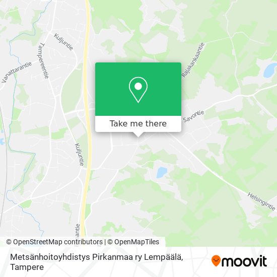 Metsänhoitoyhdistys Pirkanmaa ry Lempäälä map