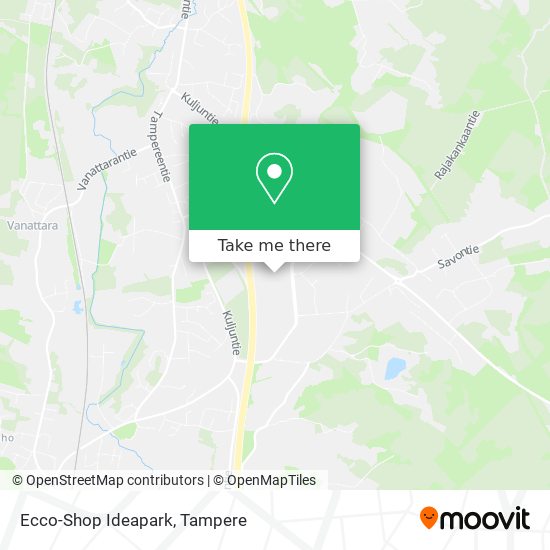 How to get to Ecco-Shop Ideapark in Lempäälä by Bus?