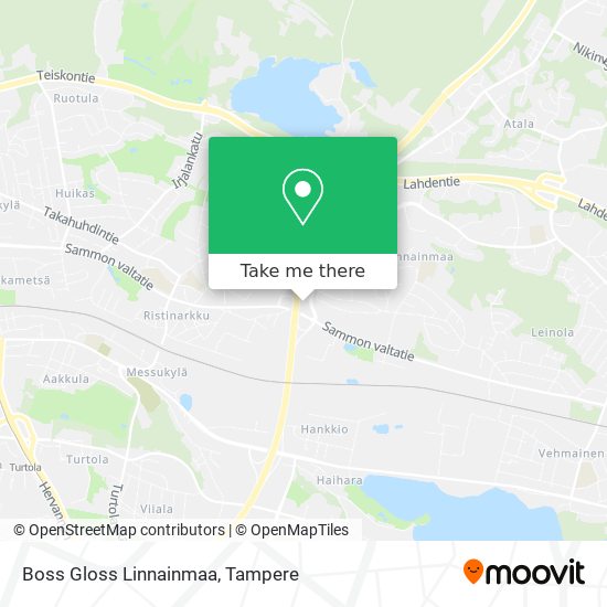 Boss Gloss Linnainmaa map