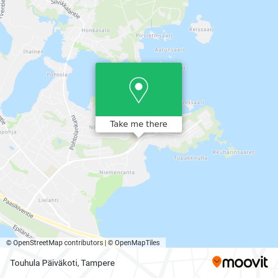 Touhula Päiväkoti map