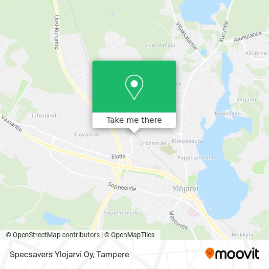 Specsavers Ylojarvi Oy map