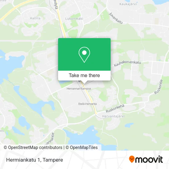 Hermiankatu 1 map