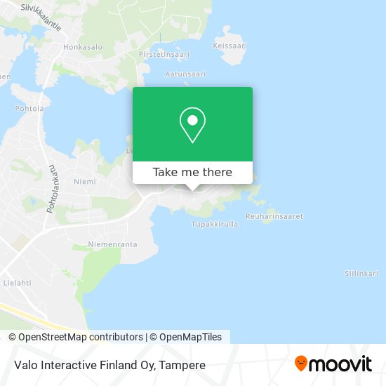 Valo Interactive Finland Oy map