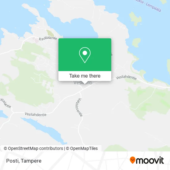Posti map