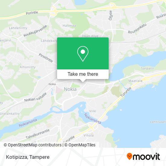 Kotipizza map