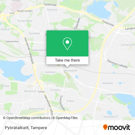 Bicycle Magicians map