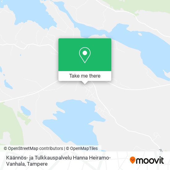 Käännös- ja Tulkkauspalvelu Hanna Heiramo-Vanhala map