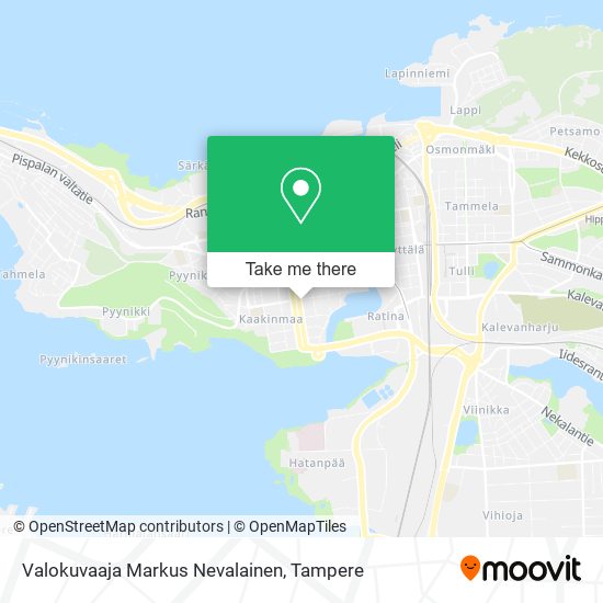 Valokuvaaja Markus Nevalainen map