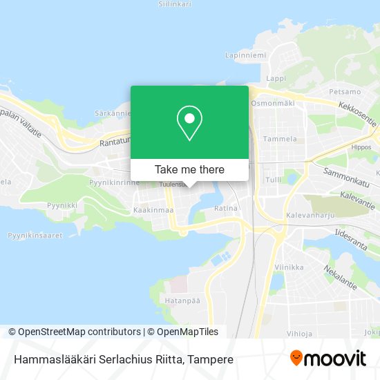 Hammaslääkäri Serlachius Riitta map