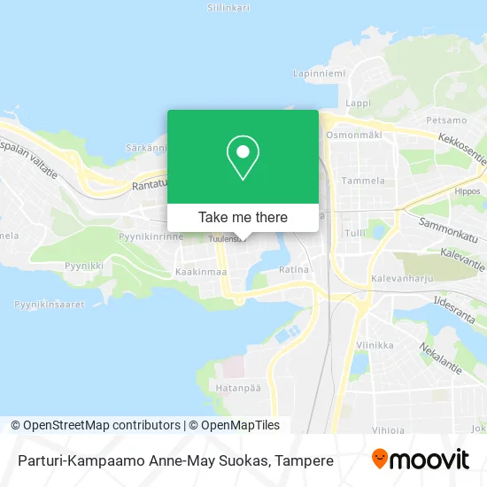 Parturi-Kampaamo Anne-May Suokas map