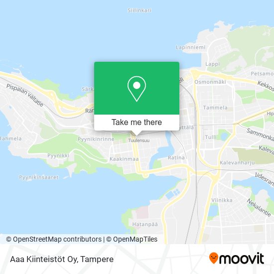 Aaa Kiinteistöt Oy map