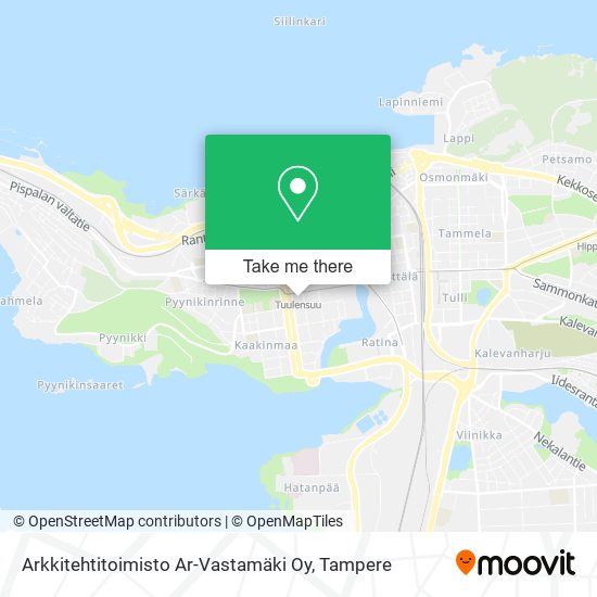 Arkkitehtitoimisto Ar-Vastamäki Oy map