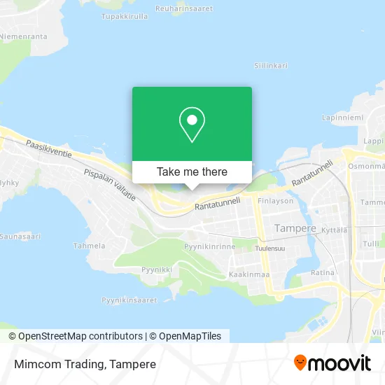 Mimcom Trading map