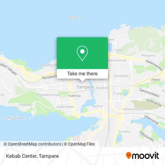 Kebab Center map