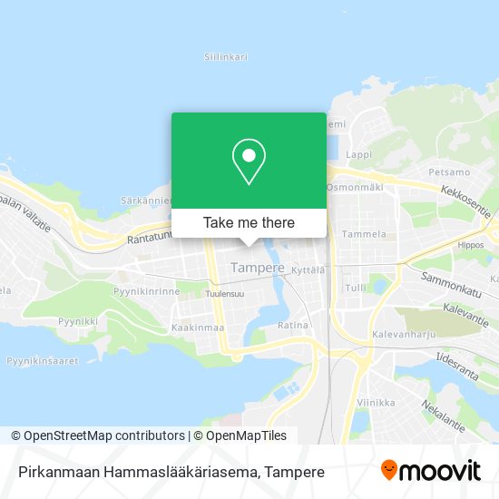 Pirkanmaan Hammaslääkäriasema map