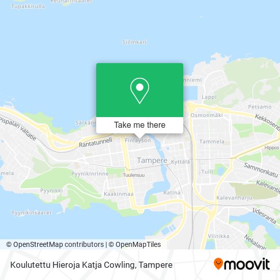 Koulutettu Hieroja Katja Cowling map