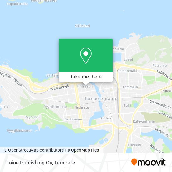 Laine Publishing Oy map