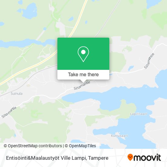 Entisöinti&Maalaustyöt Ville Lampi map