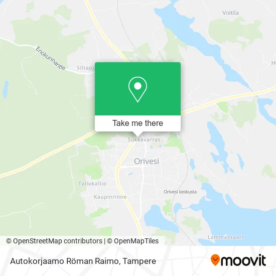 Auto Repair Röman Raimo map