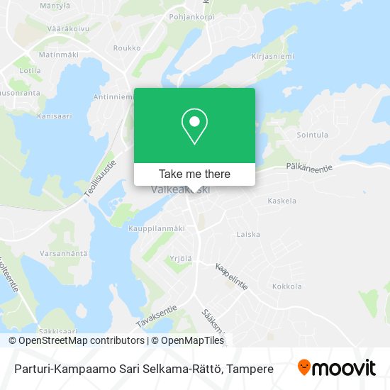 Parturi-Kampaamo Sari Selkama-Rättö map