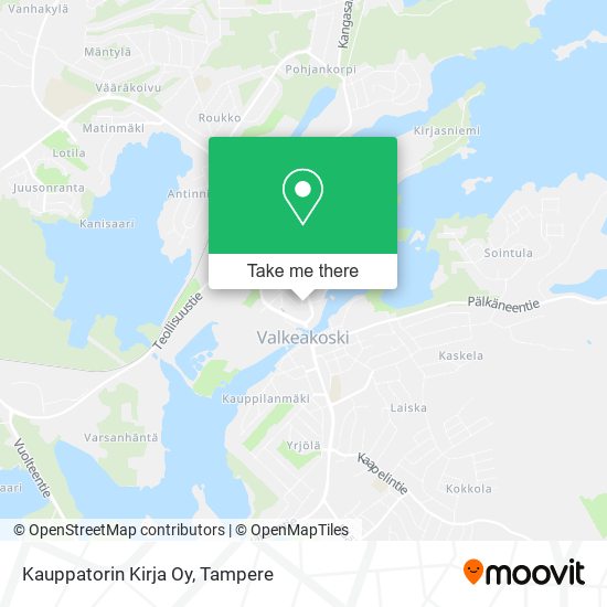 Kauppatorin Kirja Oy map