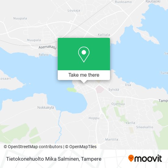 Tietokonehuolto Mika Salminen map