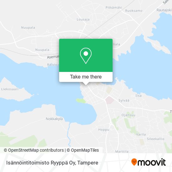 Isännöintitoimisto Ryyppä Oy map