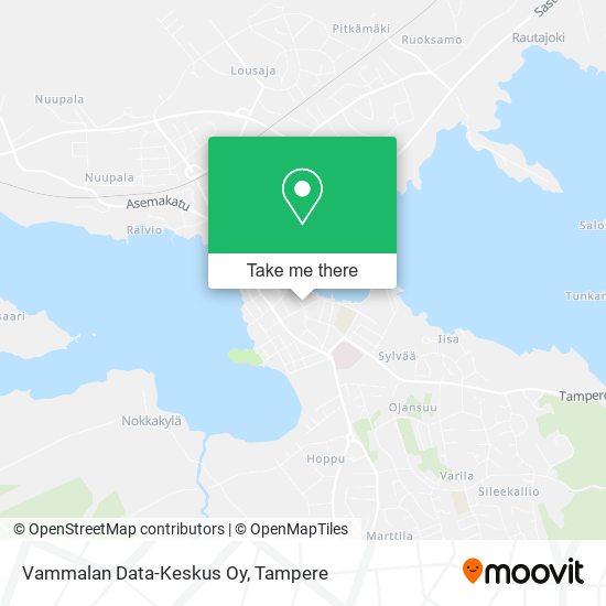 Vammalan Data-Keskus Oy map