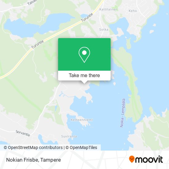 Nokian Frisbe map
