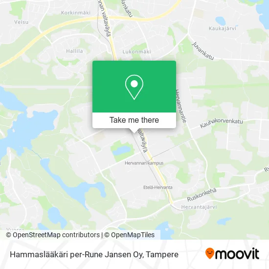 Hammaslääkäri per-Rune Jansen Oy map