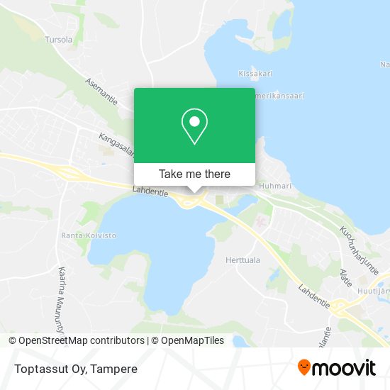 Toptassut Oy map