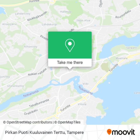 Pirkan Puoti Kuuluvainen Terttu map