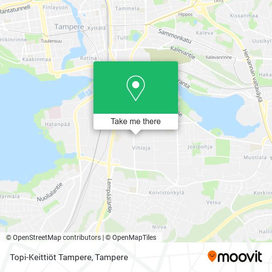 Topi-Keittiöt Tampere map
