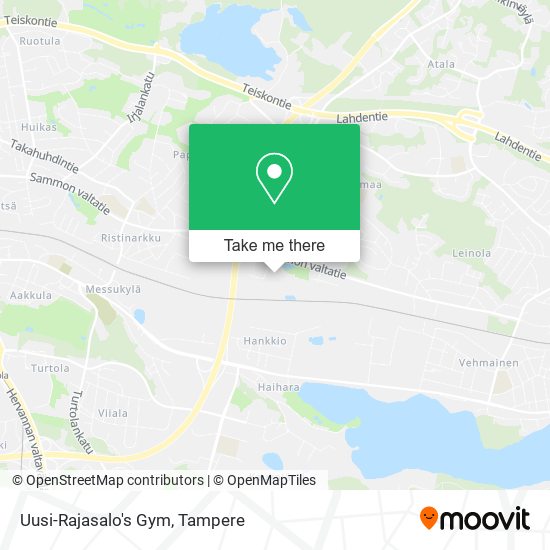 Uusi-Rajasalo's Gym map