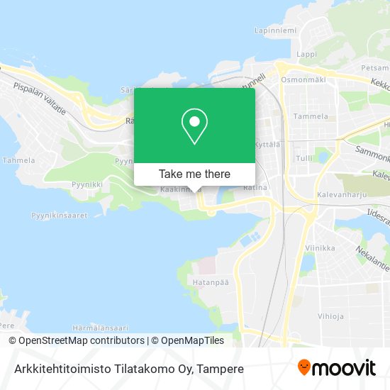 Arkkitehtitoimisto Tilatakomo Oy map