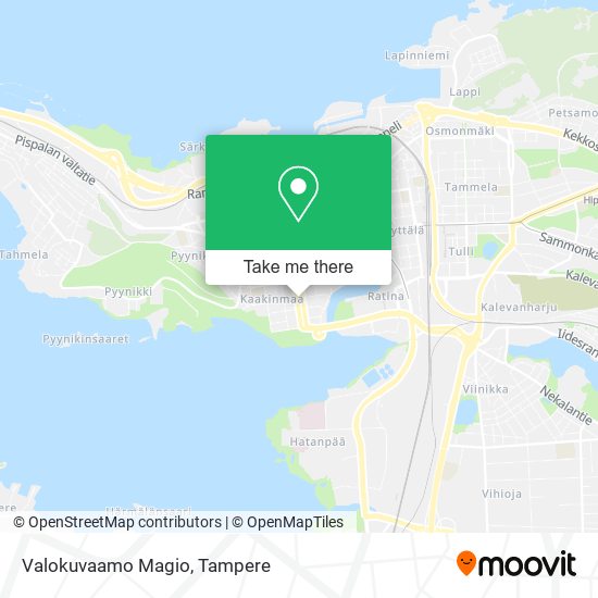 Valokuvaamo Magio map