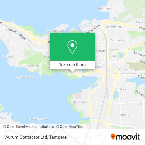 Aurum Contactor Ltd map