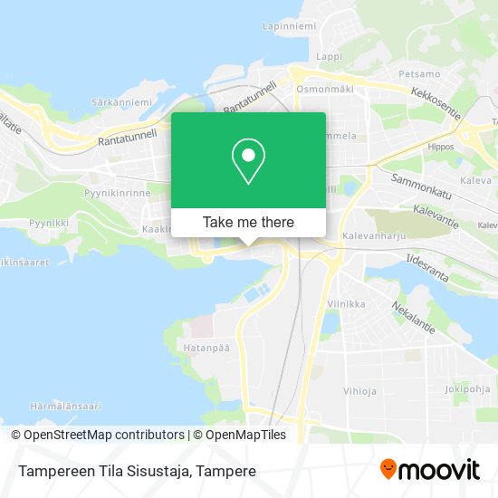 Tampereen Tila Sisustaja map