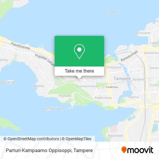 Parturi-Kampaamo Oppisoppi map