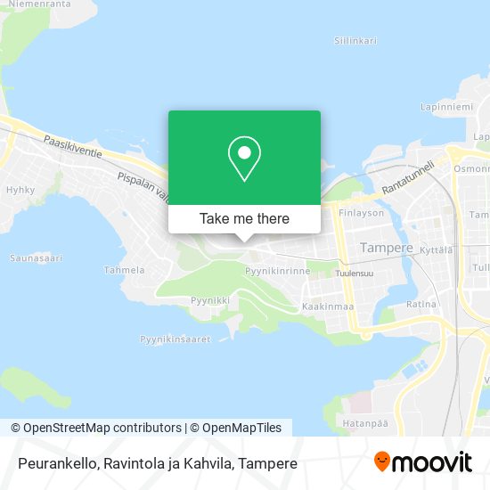 Peurankello, Ravintola ja Kahvila map