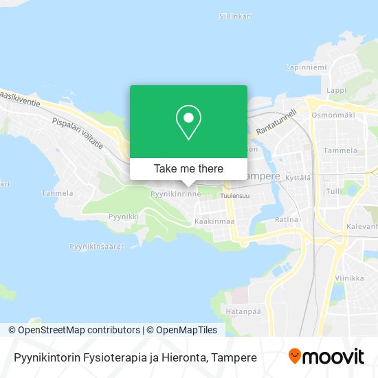 Pyynikintorin Fysioterapia ja Hieronta map