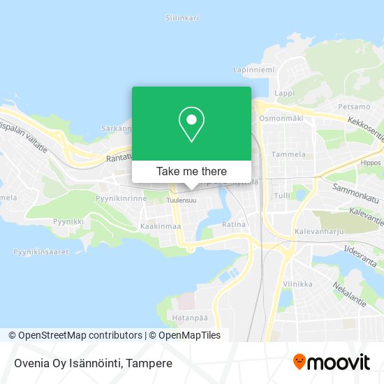 Ovenia Oy Isännöinti map