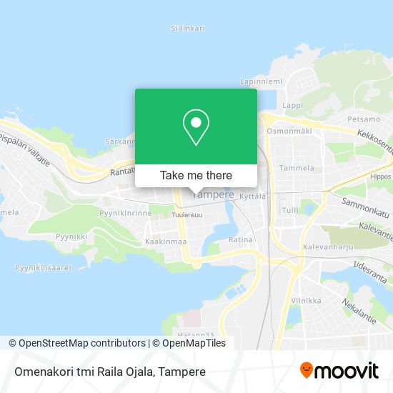 Omenakori tmi Raila Ojala map